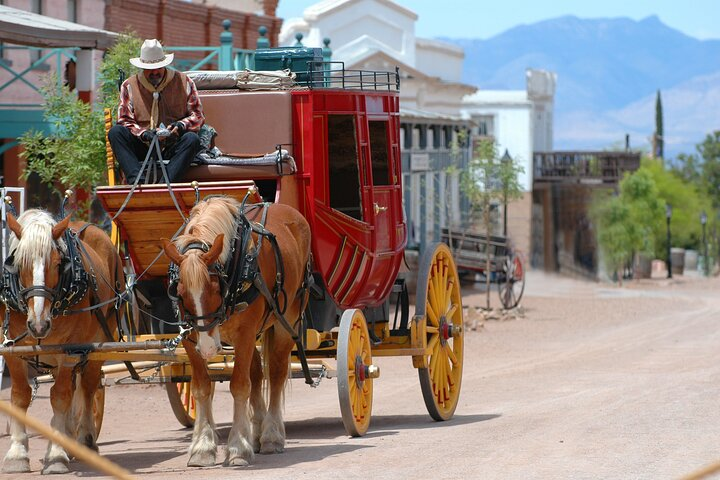 The stagecoach in Tombstone